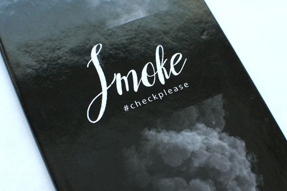 Чек бук "Smoke" для кафе и ресторанов