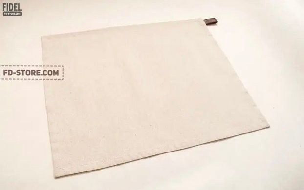 Сет салфетка из льна с вышивкой логотипа для кафе и ресторанов