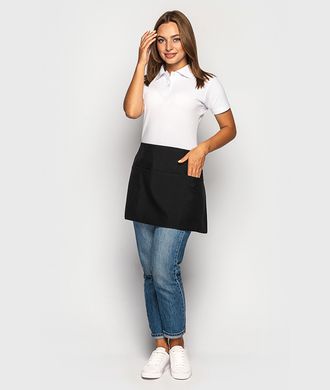 Short waiter apron with pocket