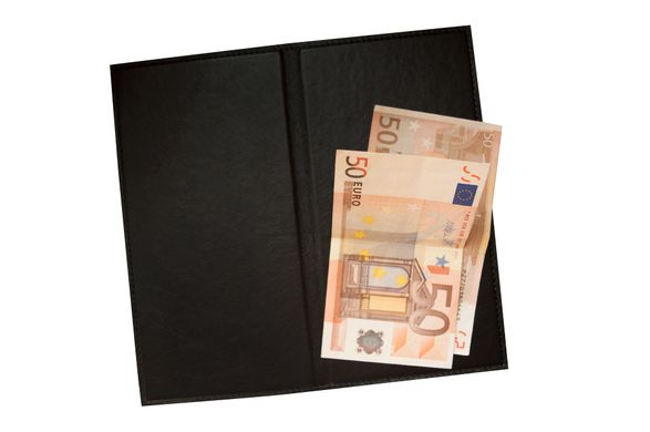 Bill holder "Euro", Черный