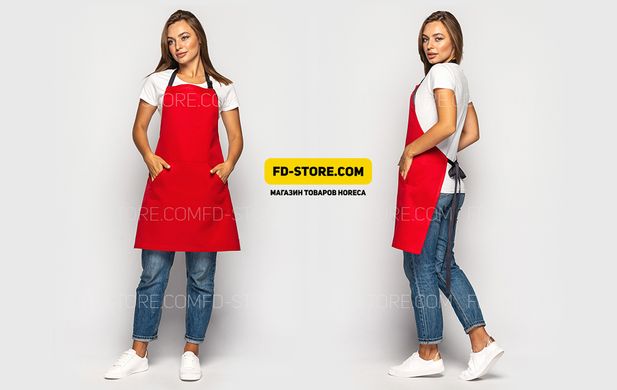Waiter apron "RED"